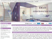 Tablet Screenshot of ngo-amenagement.com